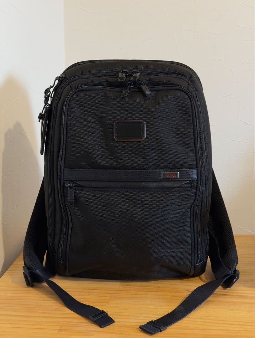 TUMI alpha3 slim black Backpack 287926