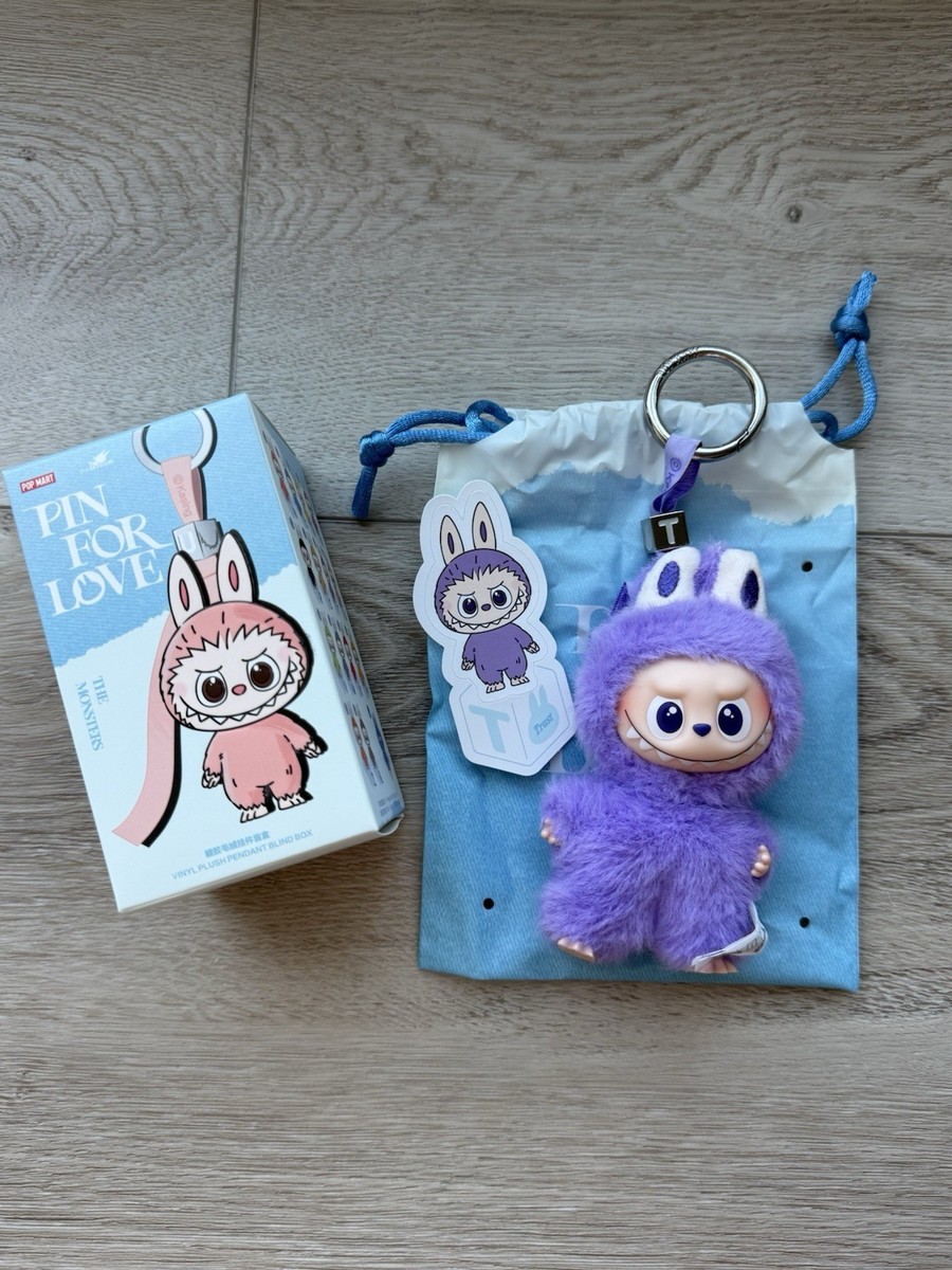 正規品 POPMARTラブブ LABUBU PIN FOR LOVE T POP MART Labubu The Monsters Pin For Love Plush Pendant Blind Box