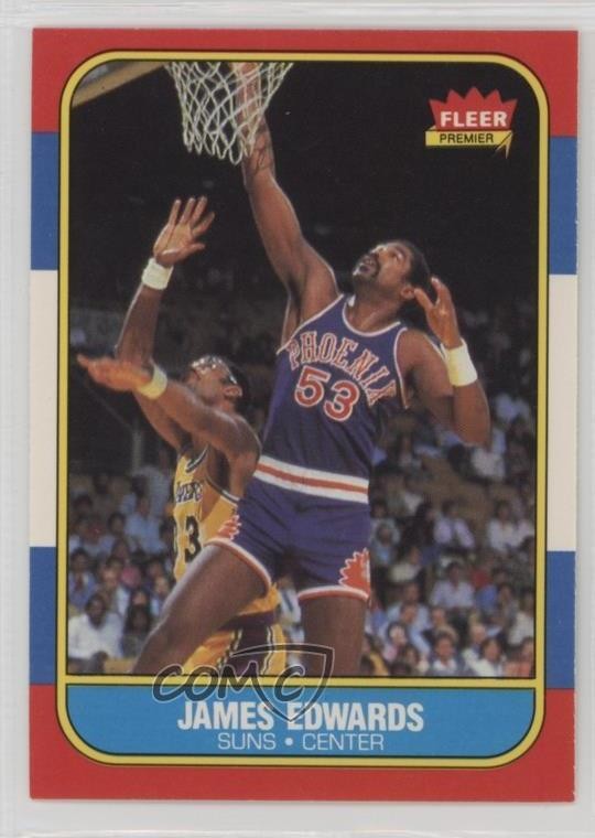 1986-87 Fleer James Edwards #29 0x1e