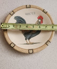 Rooster Plates Set of 2 Made in Italy — photo 2