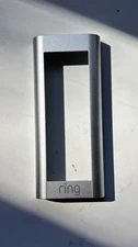 Ring Video Doorbell Pro Interchangeable Faceplate In Silver
