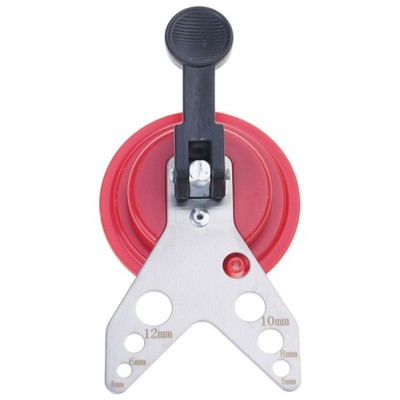 Versatile Tile Glass Drill Guide Positioner for Granites and Ceramic Surfaces