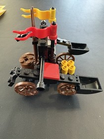 VTG LEGO Castle Twin-Arm Launcher 6039 100% Complete w/Inst ONE OWNER EUC!