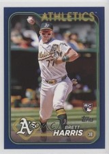 2024 Topps Update Royal Blue Brett Harris #US199 1e1a
