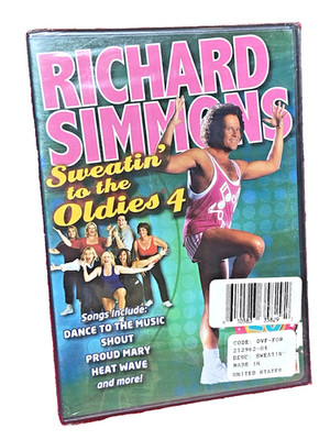 Richard Simmons Sweating to the Oldies 4 DVD 20th Anniversary Edition Unopened