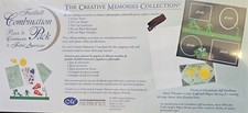 Creative Memories Football Combo Pack - Stickers, Die Cuts, Paper - New in Pack