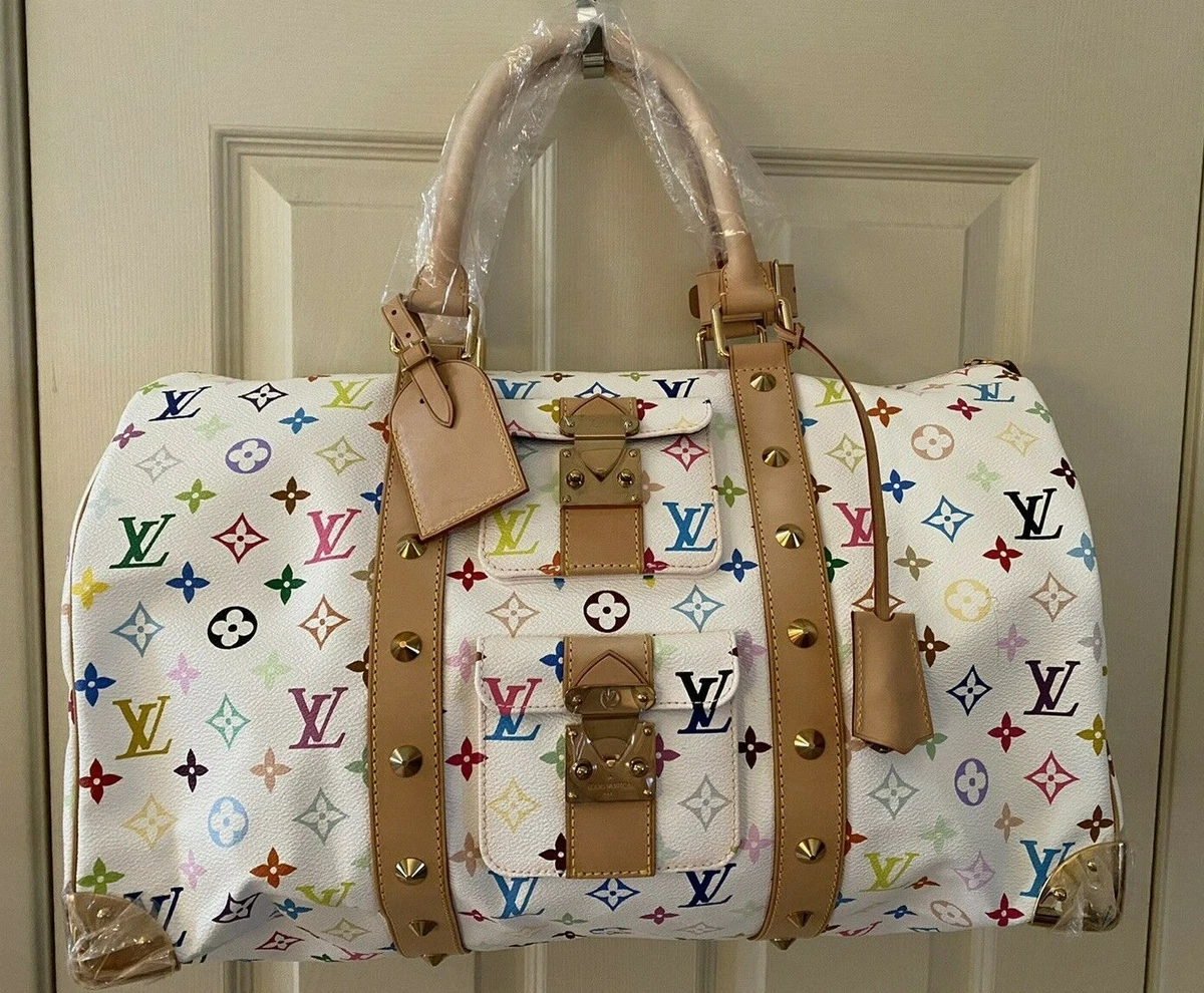 LOUIS VUITTON Monogram Multicolor Keepall 45