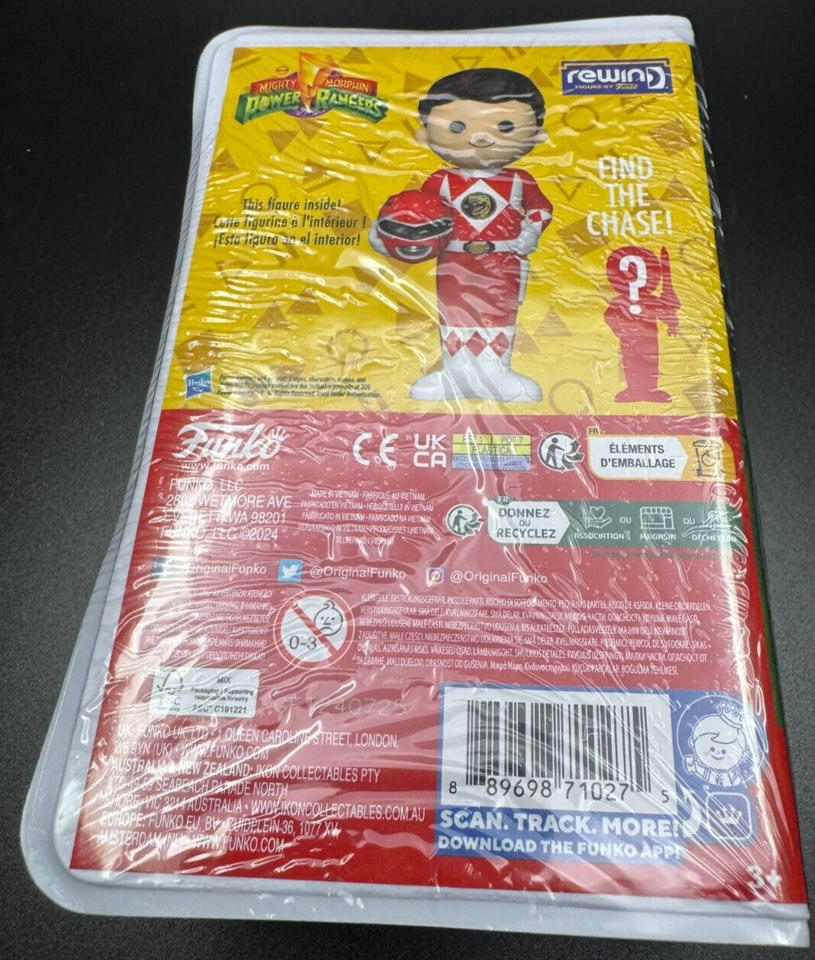 Funko Rewind 🔴 Red Ranger 🔴 (Mighty Morphin Power Ranger) 🔥Chance of ...