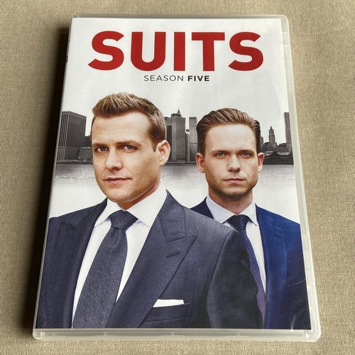 Suits: Fifth Season 5 (DVD 2014 NEW 4-Disc Set) Legal Firm Drama Patrick J Adams - Picture 1 of 6