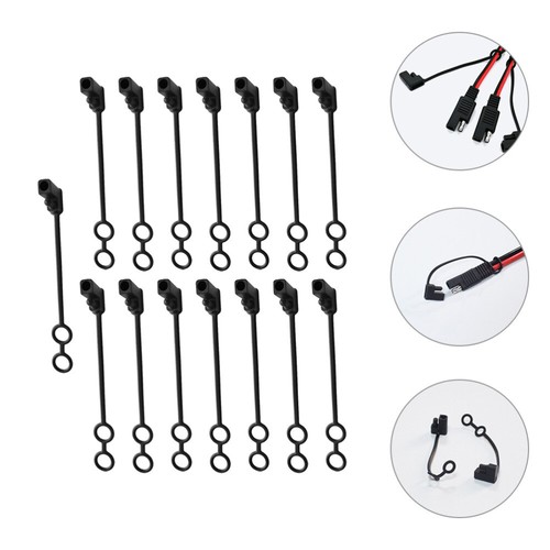 15 Pcs Cover Waterproof Rainproof Connector Protective Cap - Photo 3 sur 12