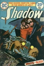 SHADOW #4 F, Mike Kaluta cover and art, DC Comics 1974 Stock Image