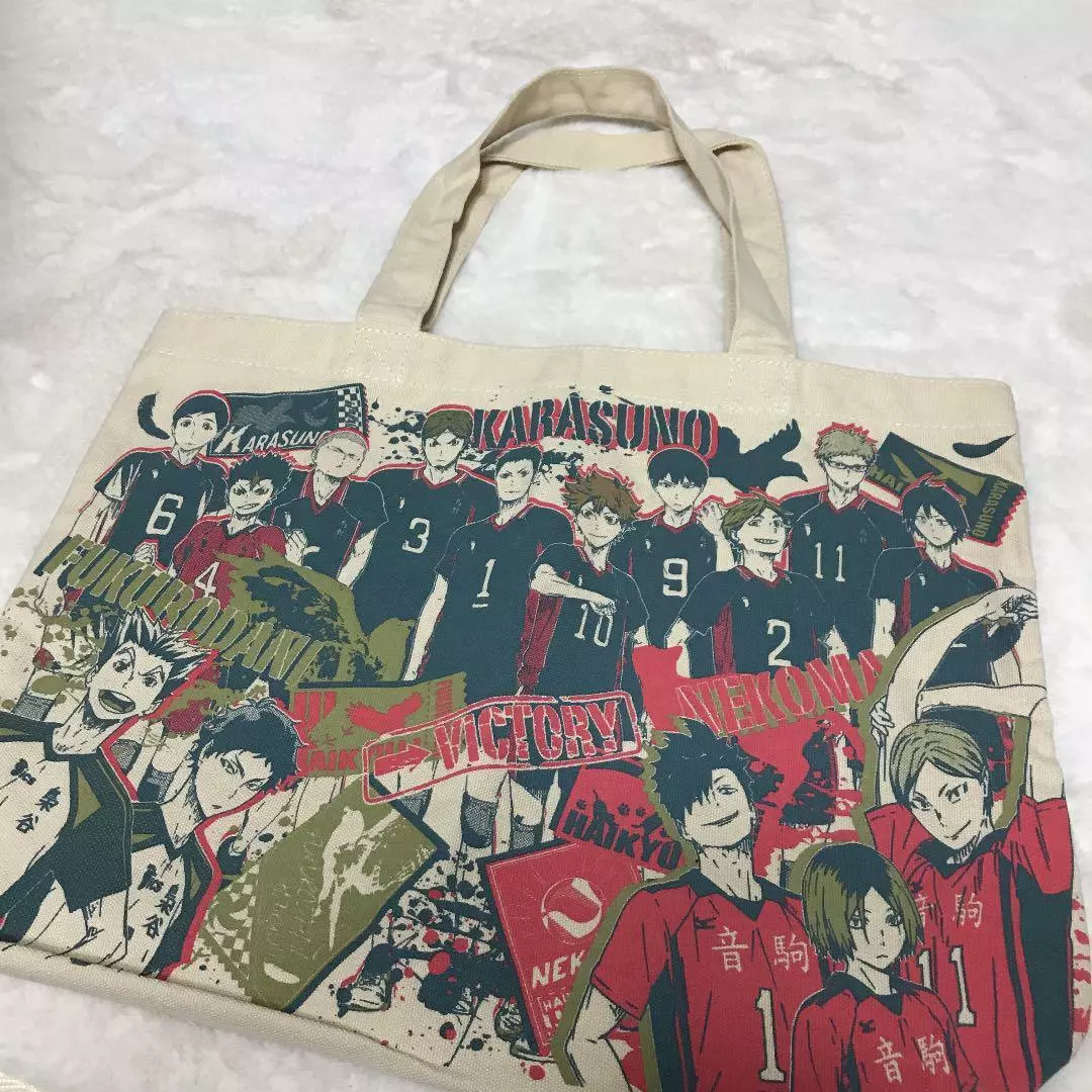Tote bag haikyuu sale