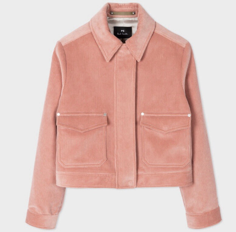 PAUL SMITH 5 gimmick jacket アーカイブ NWT Authentic $500 Paul Smith Corduroy Jacket, Powder Pink. EU 46