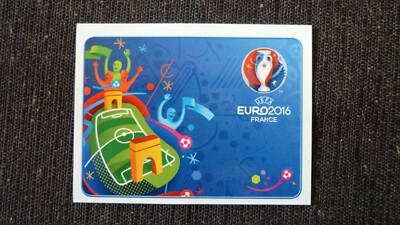 STICKER PANINI EURO 2016 SCHWEIZ SWISS VERSION POSTER # 8 NEU NEUWERTIG