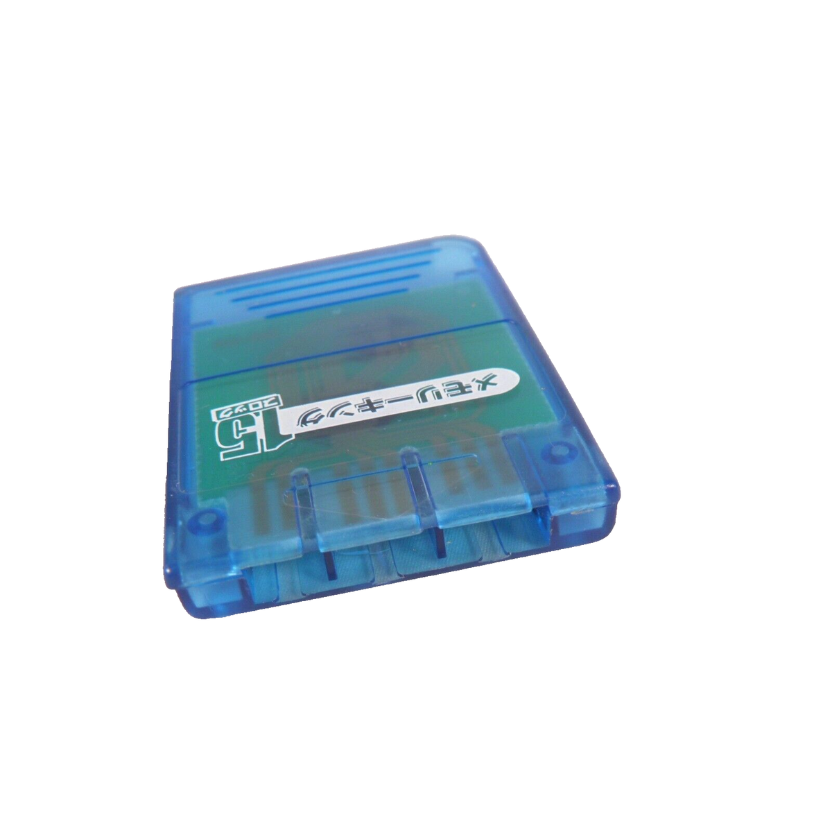 Memory Card - Carte Memoire Sony Playstation 1  Ps1  Clear Yellow Memory Card Only