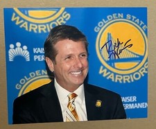 RICK WELTS SIGNED PHOTO BASKETBALL 8 X 10 AUTOGRAPHED PHOTO GOLDEN STATE  HOF