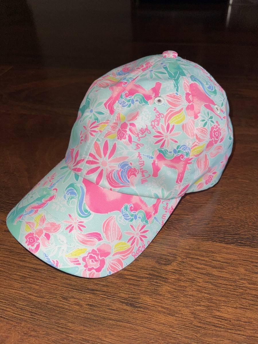 Lilly Pulitzer Unicorn MAGICAL MARY RUN AROUND HAT  display picture 1