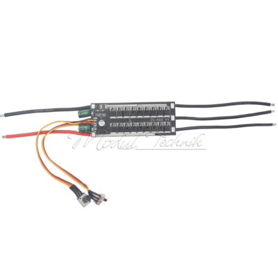 3 phase DC 6-24V 1000W Brushless Hall Motor Pump Driver ESC Speed Controller
