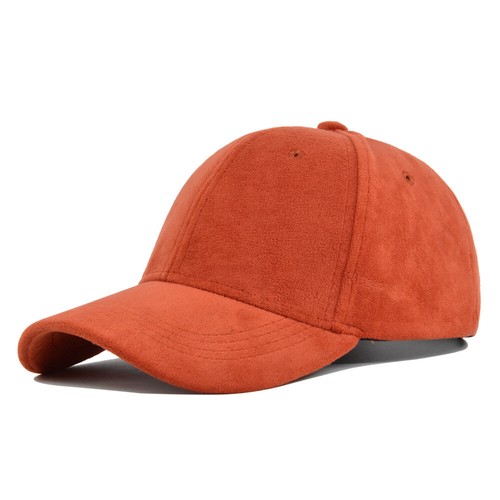 Suede Baseball Caps Solid Retro Snapback Hip Hop Hat Unisex Street Sun Visor Cap - Picture 13 of 32