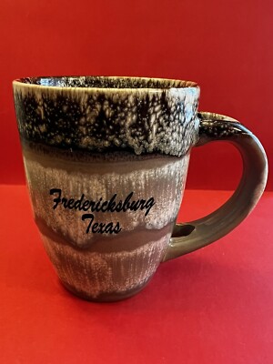 My Cafe Coffee Mug Fredericksburg Texas Mug Nice Ceramic Coating Heavy Coffee  