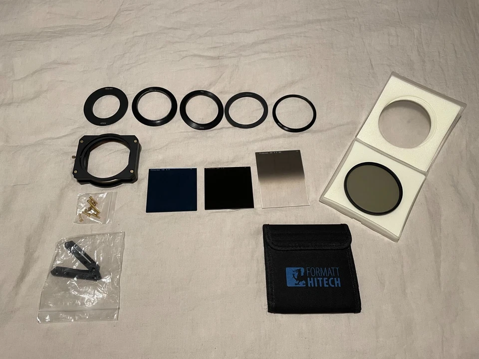 Kit de filtro Formatt Hitech Firecrest Elia Locardi 85 mm + polarizador circular Foto 3 de 4