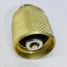 REGO 7141F THREAD VALVE FORKLIFT LPG GAS TANK REPLACEMENT CONNECTOR