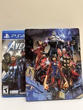 Marvel Avengers PS4 Video Game  Steelbook Sony PlayStation 4