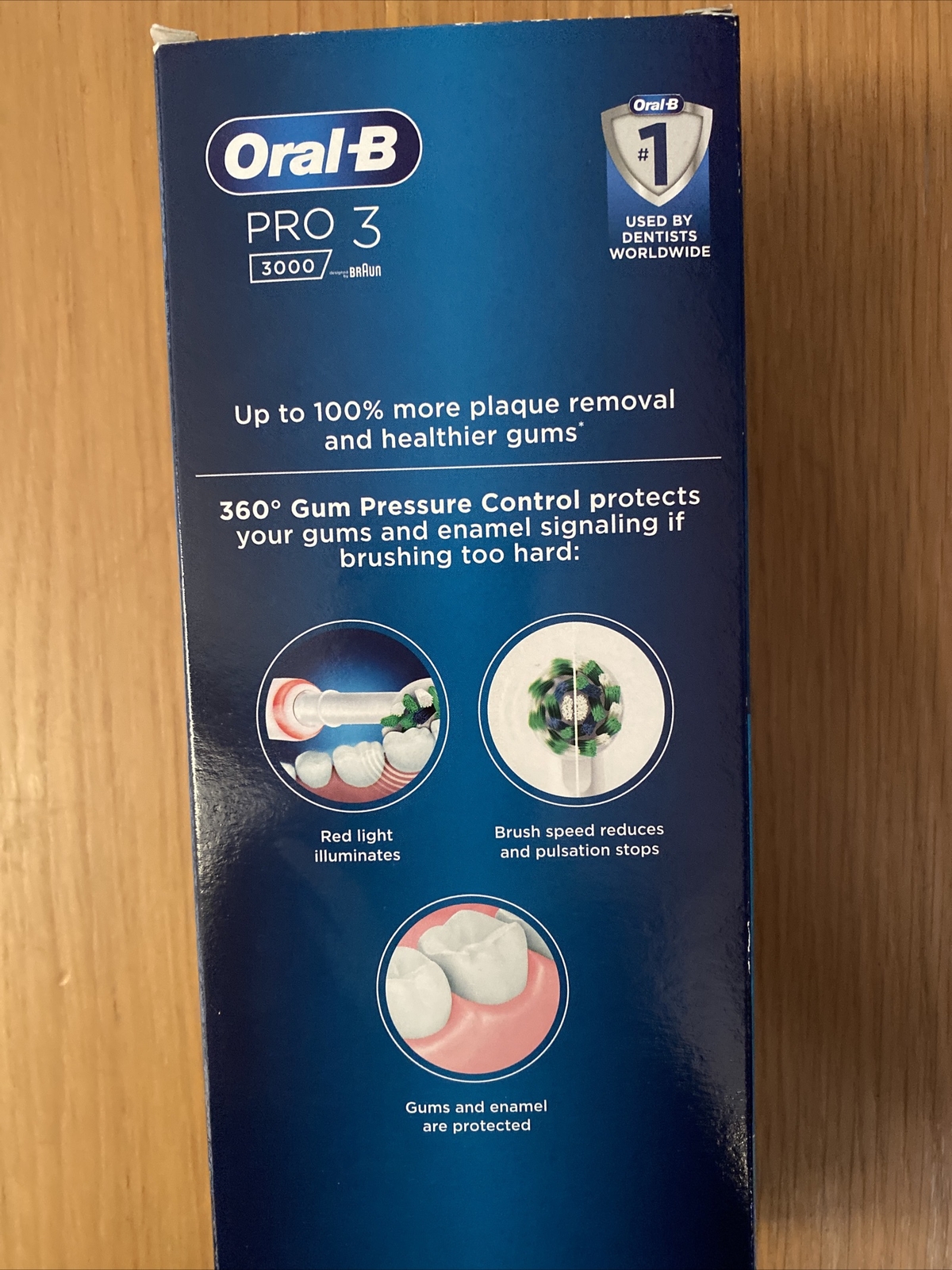 OralB PRO 3 3000 CrossAction ,Rechargeable Electric Toothbrush White