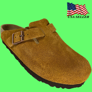 arizona soft footbed suede leather mink