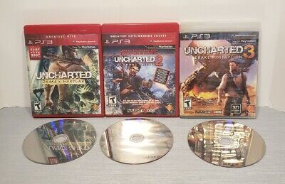 uncharted drake's fortune ~ playstation 3 game ~ in original case