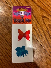 Vintage Oilies 80’s/90's Liquid Crystal Butterfly/Bee NIP