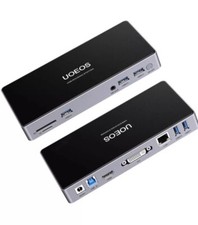 Universal USB Laptop Docking Station with DisplayLink