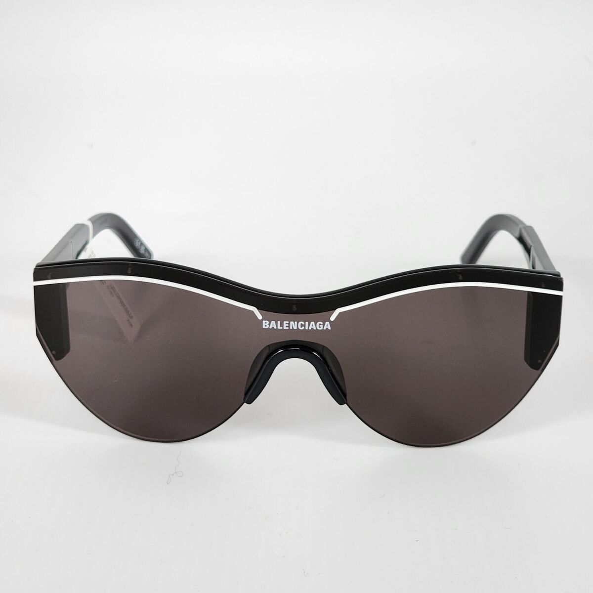 🍀BALENCIAGA Extreme Ski BB0004S 001 Black Shield Unisex 🍀BALENCIAGA Extreme Ski BB0004S 001 Black Shield Unisex