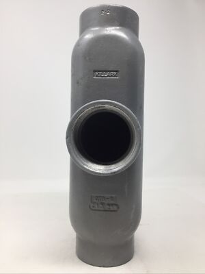 Hubbell Killark Conduit Body 2'' Aluminum #OTB-6 with Cover Plate
