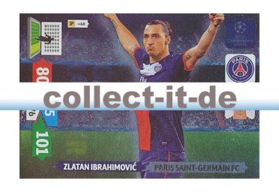 Panini Adrenalyn XL Champions League 13/14 348 - Zlatan Ibrahimovic Game Changer
