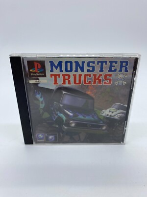 Sony Playstation 1 Ps1 Spiel - Monster Trucks - OVP 