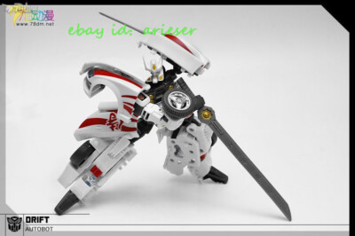 TRANSFORMERS UNITED AUTOBOT DRIFT　ドリフト transformers united/generations Drift - Review #49 - YouTube
