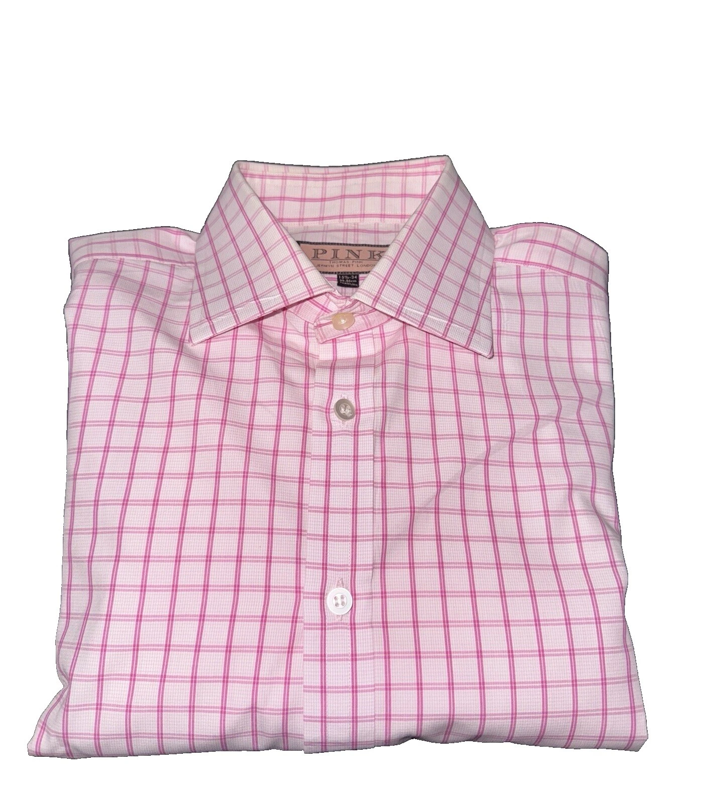Thomas Pink Multicolor Regular Fit Dress Shirts for Men