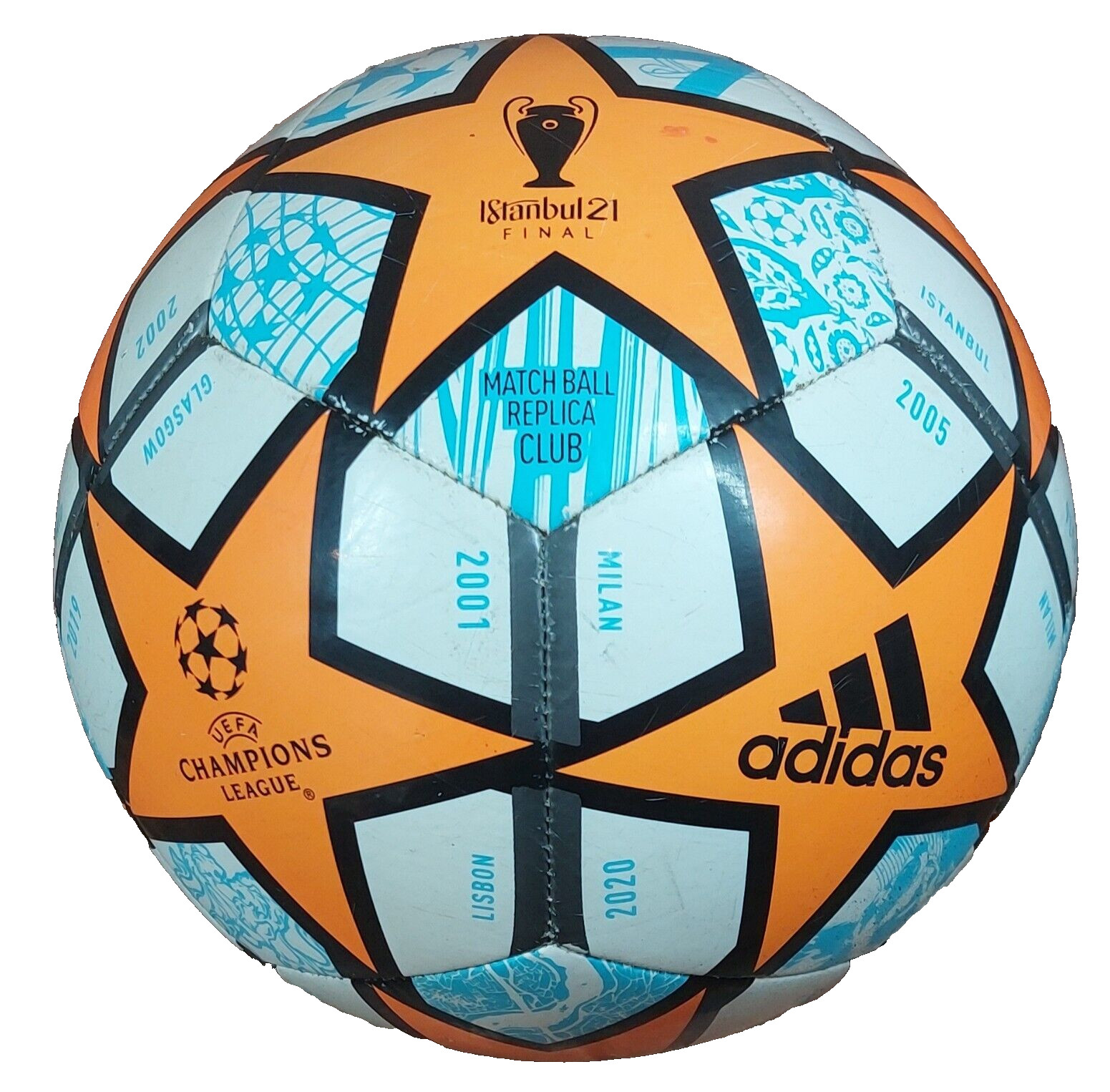 adidas Istanbul 2021 Champions League Final Size 5 Match Ball Replica Football