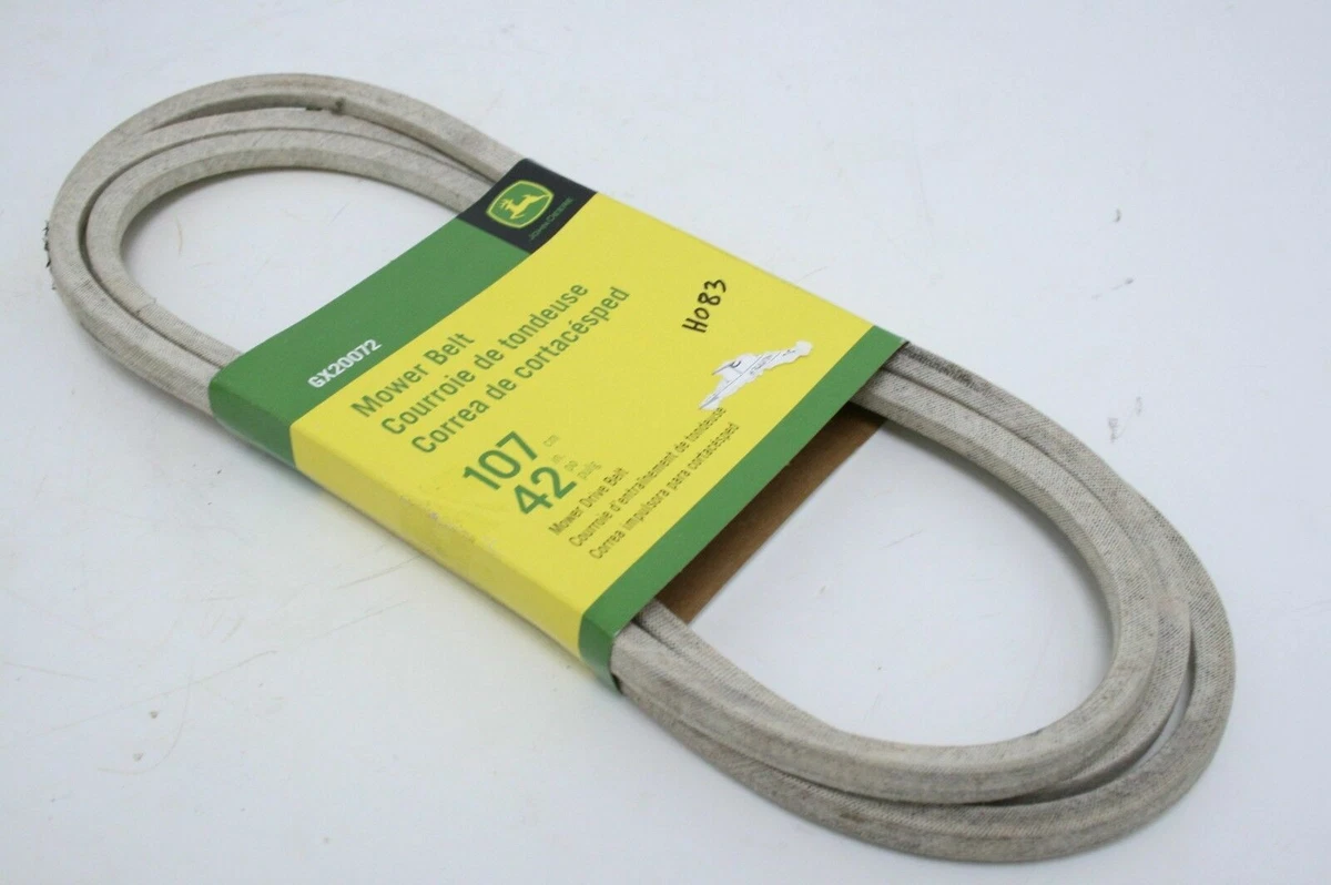 Genuine John Deere X107 Ride On Mower 42C Deck Belt GX20072