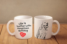 American Bulldogge - Keramik Becher DE
