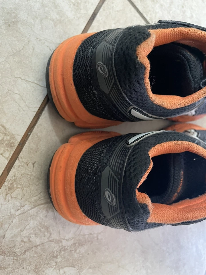 Zapatillas Asics Niño Talla 1.5 Naranja Foto 3 de 4