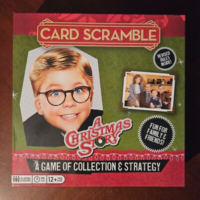 Replacement Pieces Christmas Story Card Scramble Board Game You Choose
