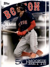 MOOKIE BETTS 2019 Topps Series 2 #MB-18 Career Highlights  Boston Red Sox