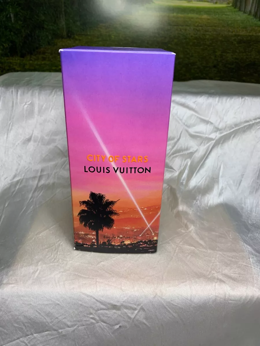 Empty perfume box Louis Vuitton City of Stars fragrance gift box