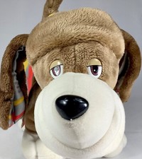 TONKA Pooch Patrol Transforming 12" Plush Dog Toy Superhero Cape 1991 Vintage