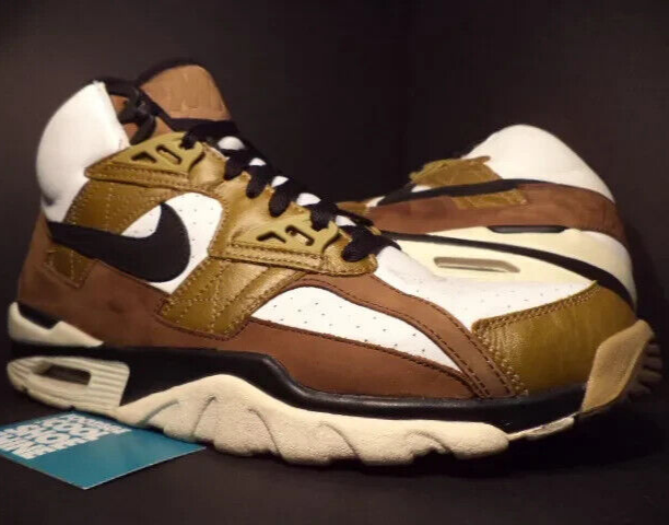 2003 NIKE AIR TRAINER SC HIGH ESCAPE 1 WHITE BLACK BROWN RED 2003 NIKE AIR TRAINER SC HIGH ESCAPE 1 WHITE BLACK BROWN RED