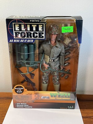 ELITE FORCE WWII フィギュアセット BBI - Elite Force WWII USMC FLAMETHROWER 1:6 Scale Figure NIB RARE