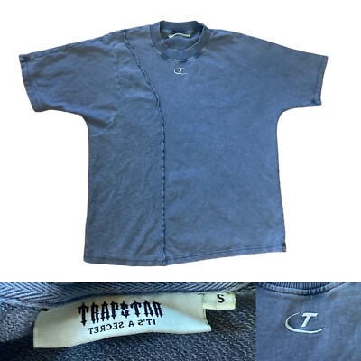 Trapstar Constructed HyperDrive Tee Men s Size Small in Blue