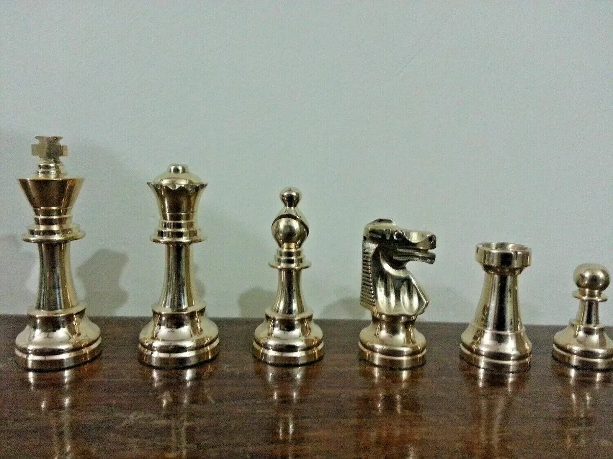 Official Chess Board & Polish Staunton Pieces Polish Foldable